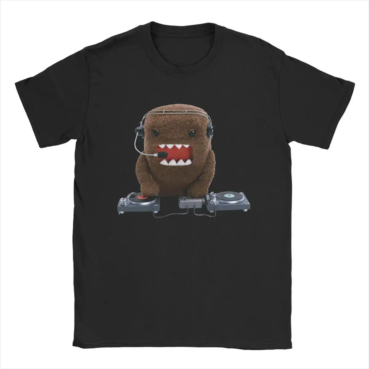 

Men's T-Shirts DJ Domo Kun Doll Amazing 100% Cotton Tee Shirt Short Sleeve T Shi