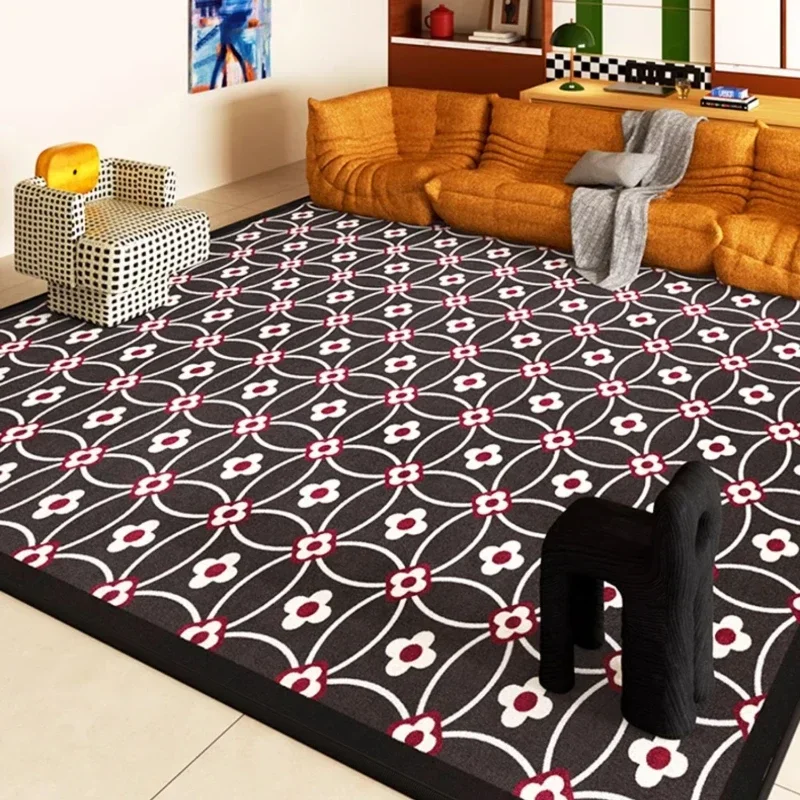 

Plaid Tartan Area Rug for Living Room Bedroom Rustic Style Machine Washable Non-Slip Soft Floor Mat