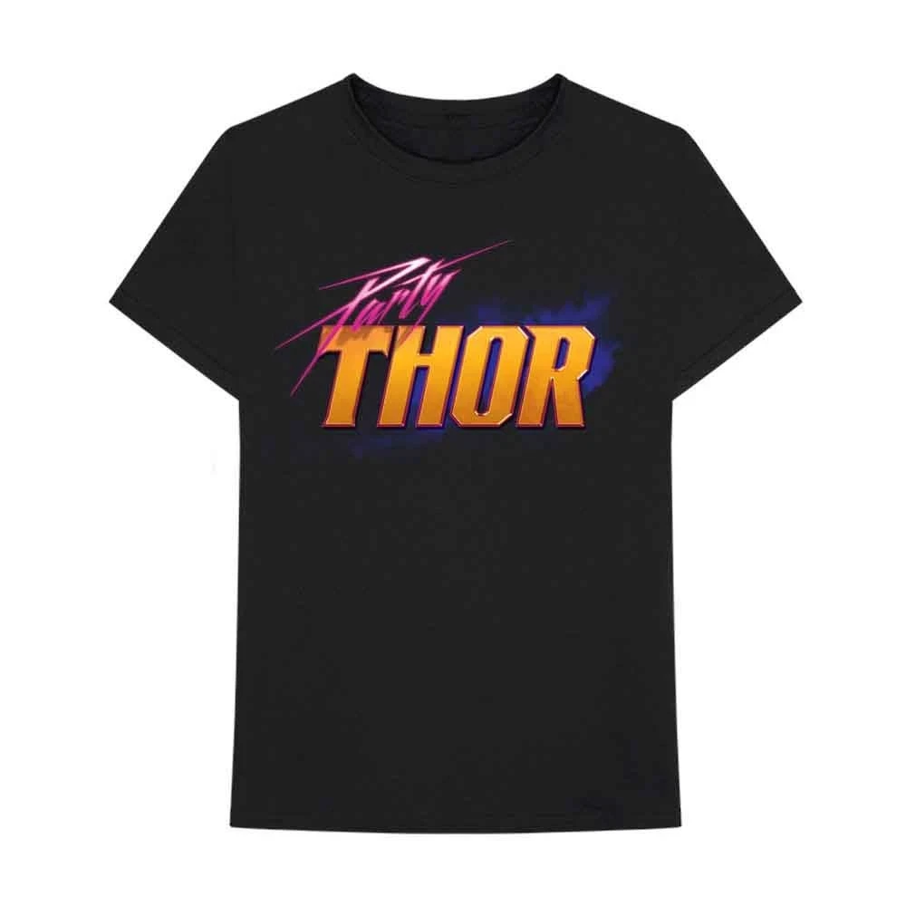 

Marvel Comics What If Thor Autorisé T-shirt Hommes Summer Men's and Women's Loose and Breathable T-shirt Top