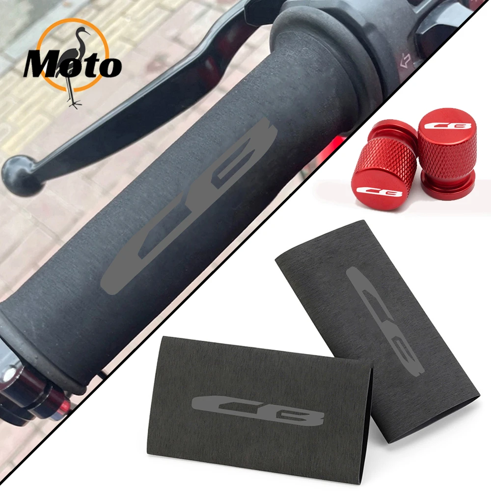 חדש עבור honda cb125r cb150r cb190r cb250r cb500x cb500x cb500x cb500r cb500x cb500r cb650f cb1100 אופנוע חום אחיזה כיסוי ללא החלקה גומי