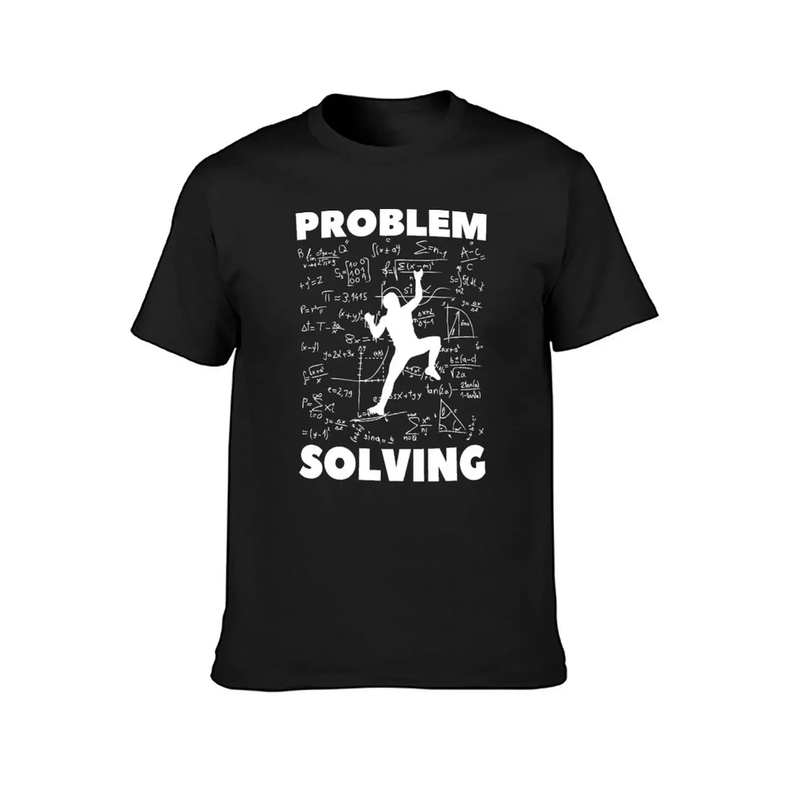 Problem Solving. Rock Climbing. Bouldering T-Shirt oversizeds Blouse tees men t shirt