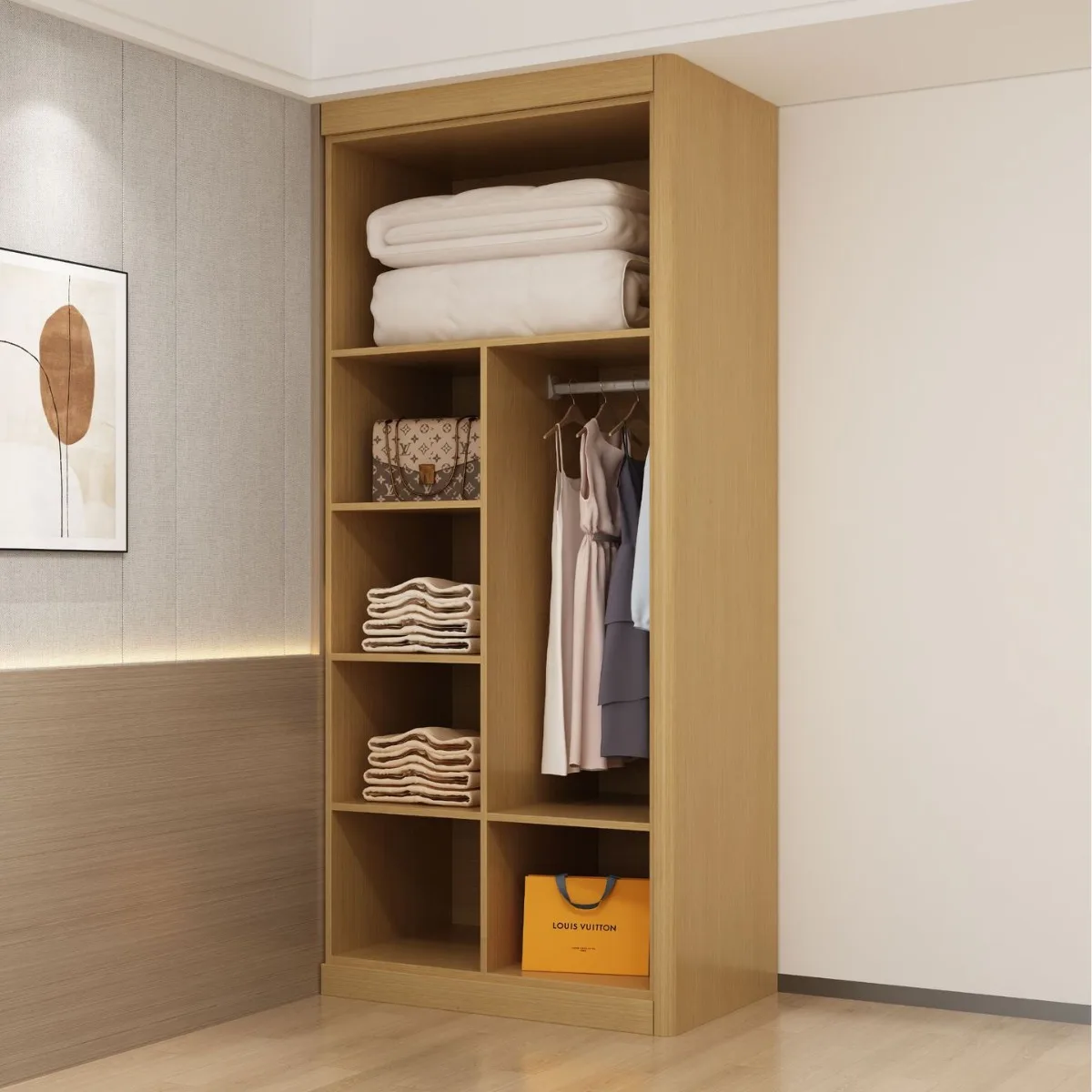 خزانة تخزين فردية مخصصة متعددة الوظائف لكبار السن أثاث منزلي حديث لمنازل التمريض وغرف النوم #1