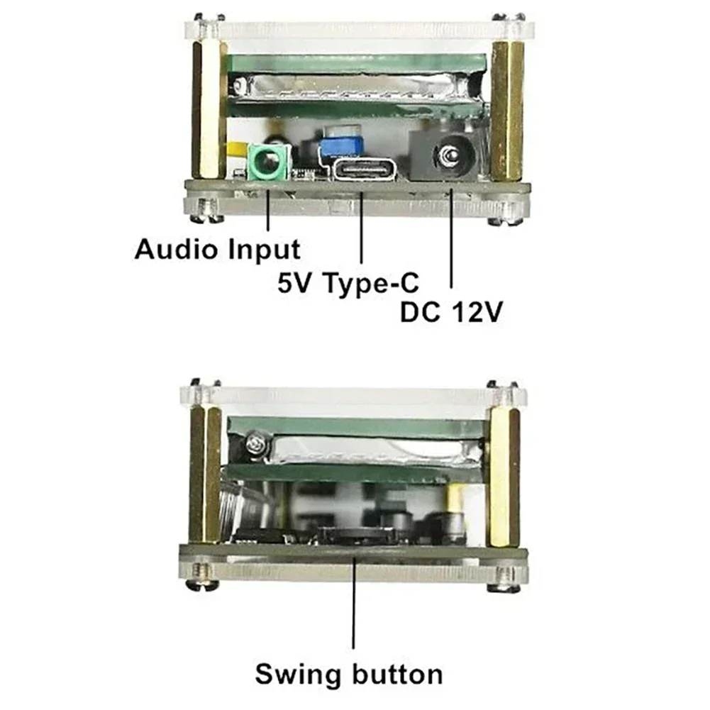 

Reliable VFD2515 Audio Spectrum Analyzer VFD Sound Control Music Level Display Superior Sound Quality VU Meter