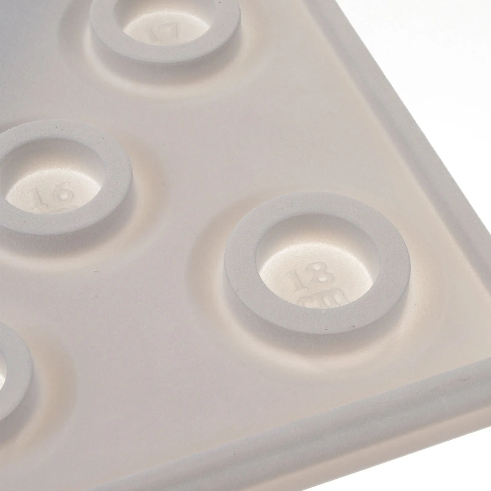 

2pcs Jewelry Making Tray Bead Design Board Necklace Diy Tool Sturdy Beading Plate Measurement Craft Organizing Tool