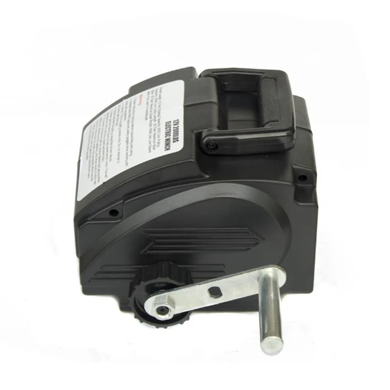 12V Marine Electric Winch 3500lbs Portable Marine Yacht Electric Winch Small Crane Traction Machine