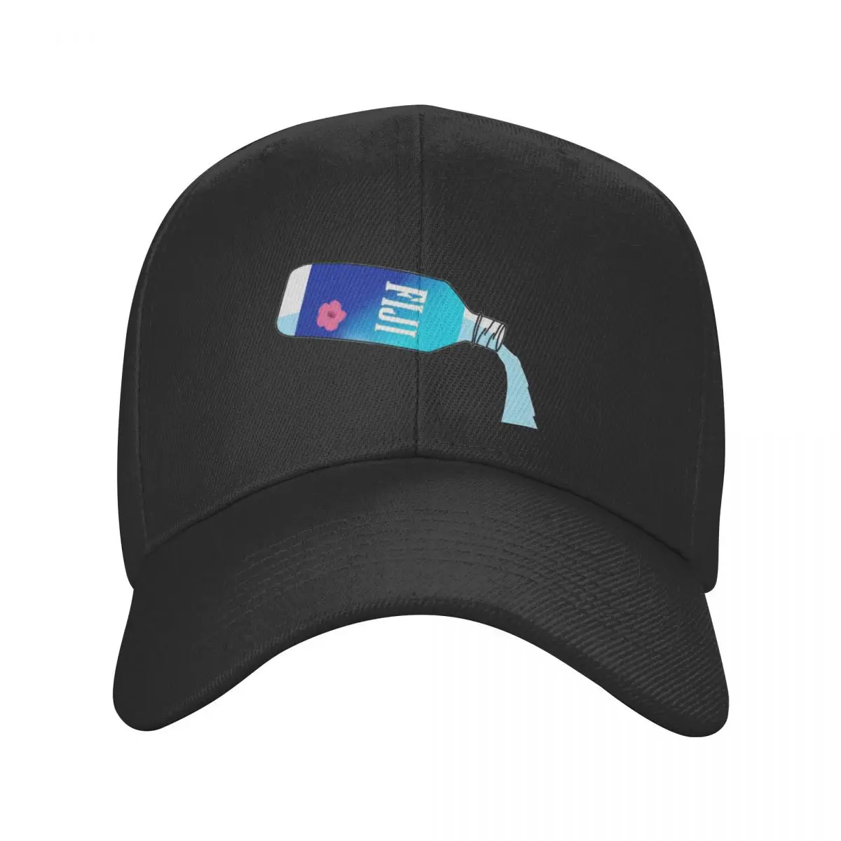 Fiji water pouring out Baseball Cap black Streetwear Kids Hat Women's Beach Visor Men's