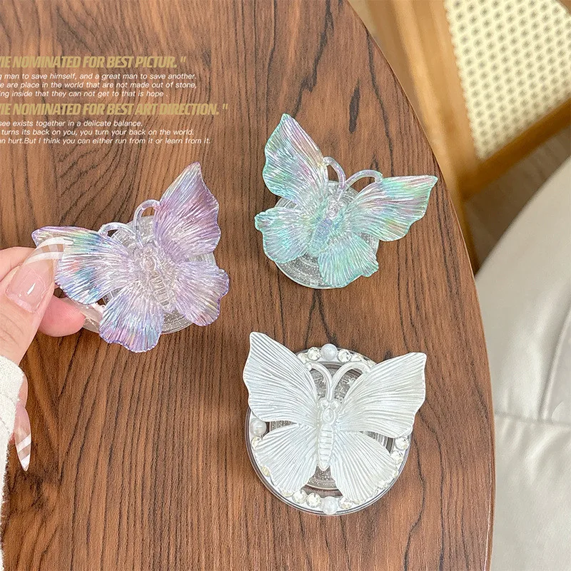 

Держатель для телефона Grip Magsafe Butterfly, складной, с кольцом-подставкой Griptok для iPhone 16, 15, 17, поддержка Pocket Tok, подставка-кронштейн