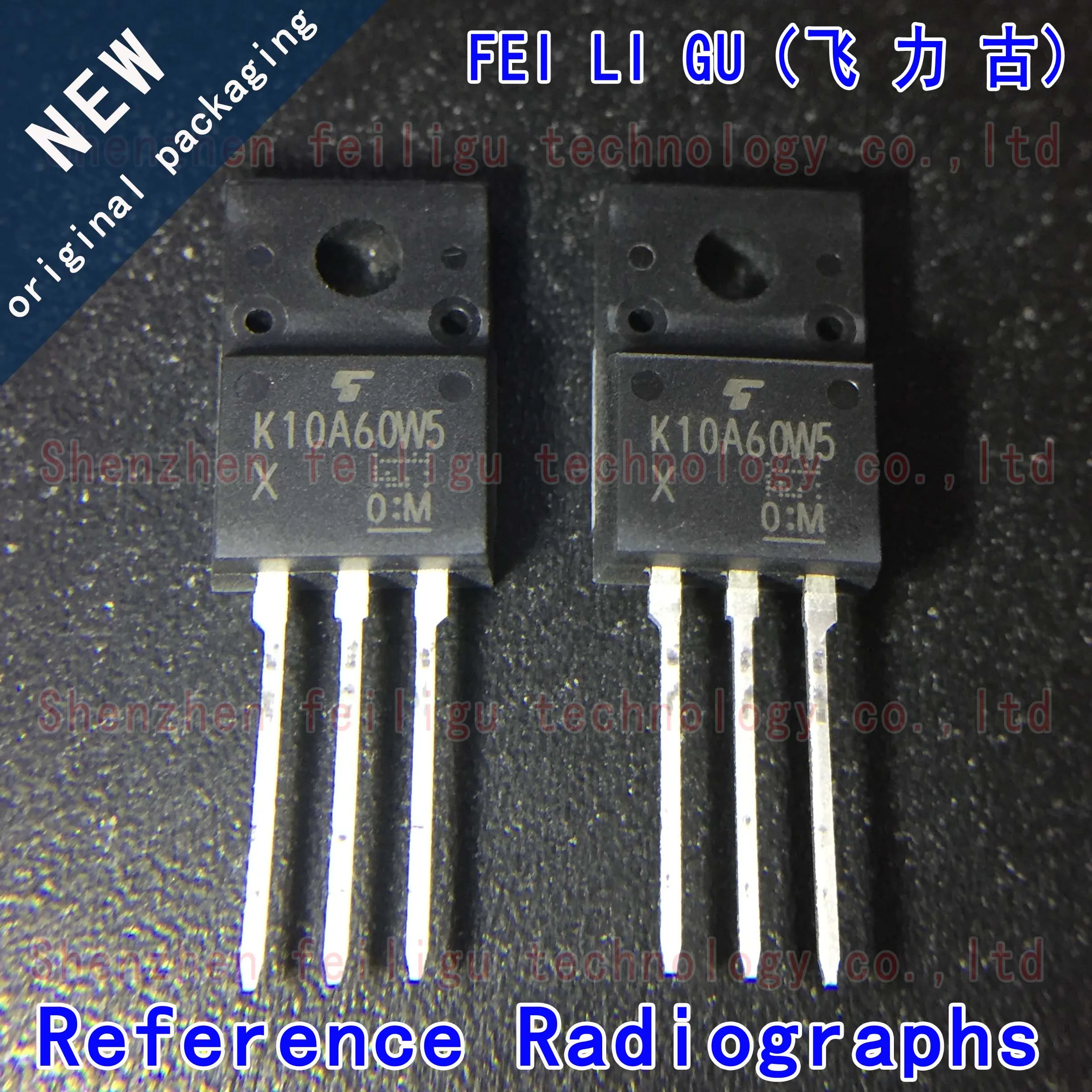 1 ~ 30 pièces 100% nouveau original TK10A60W5,S5VX TK10A60W5 K10A60W5 paquet: TO-220F 600V 9.7A N-canal MOS MOSFET puce