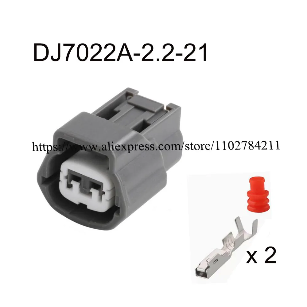 Imagem -04 - Conector de Cabo Impermeável Automático Plugue Automotivo Soquete Masculino Família Terminal Seal Pin Dj7022fa2.2-21 100set