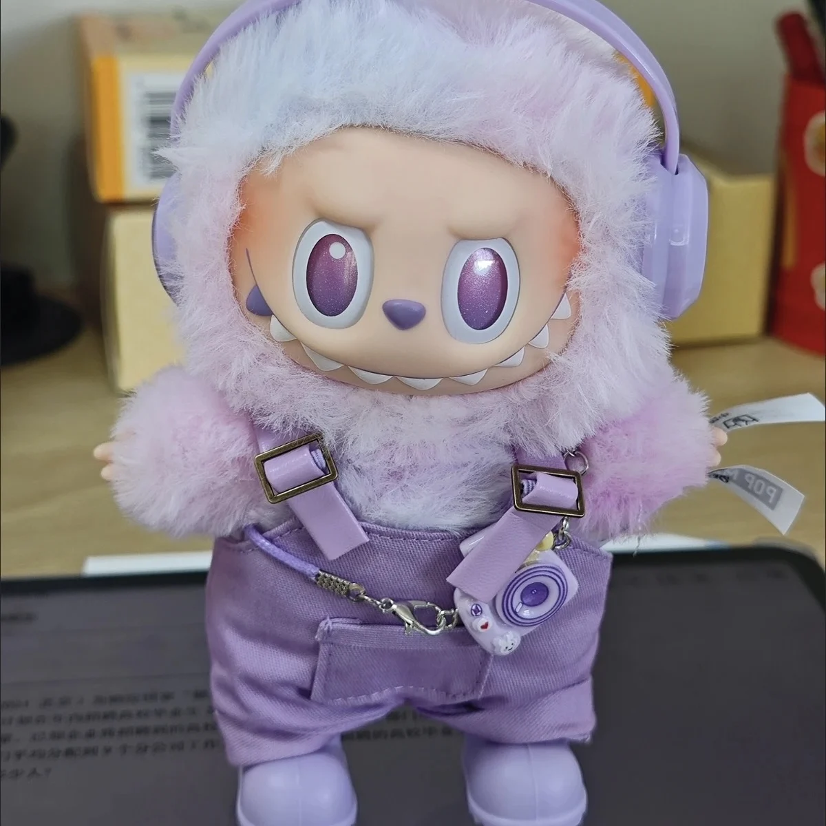 

Одежда для куклы Labubu 17 см, простой наряд, яркий цвет, комбинезон, шорты, аксессуары для кукол, милая декоративная одежда, подарки для детей