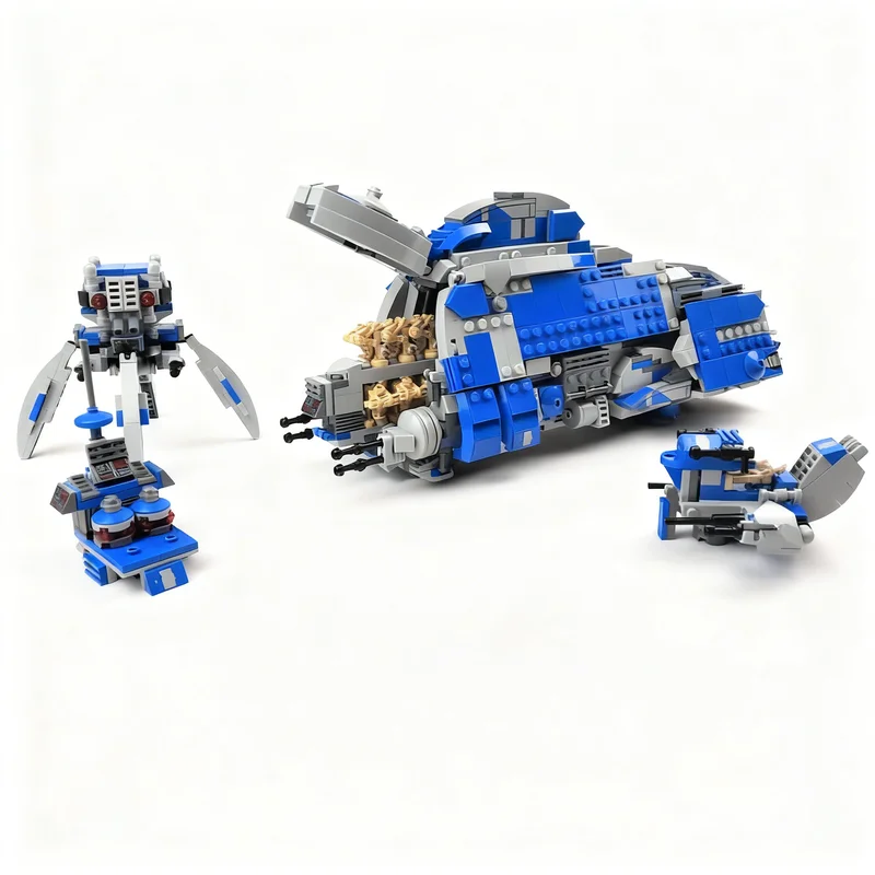 Art Craft Idea - 2280-teiliges MOC Star Battle MTT Modell
