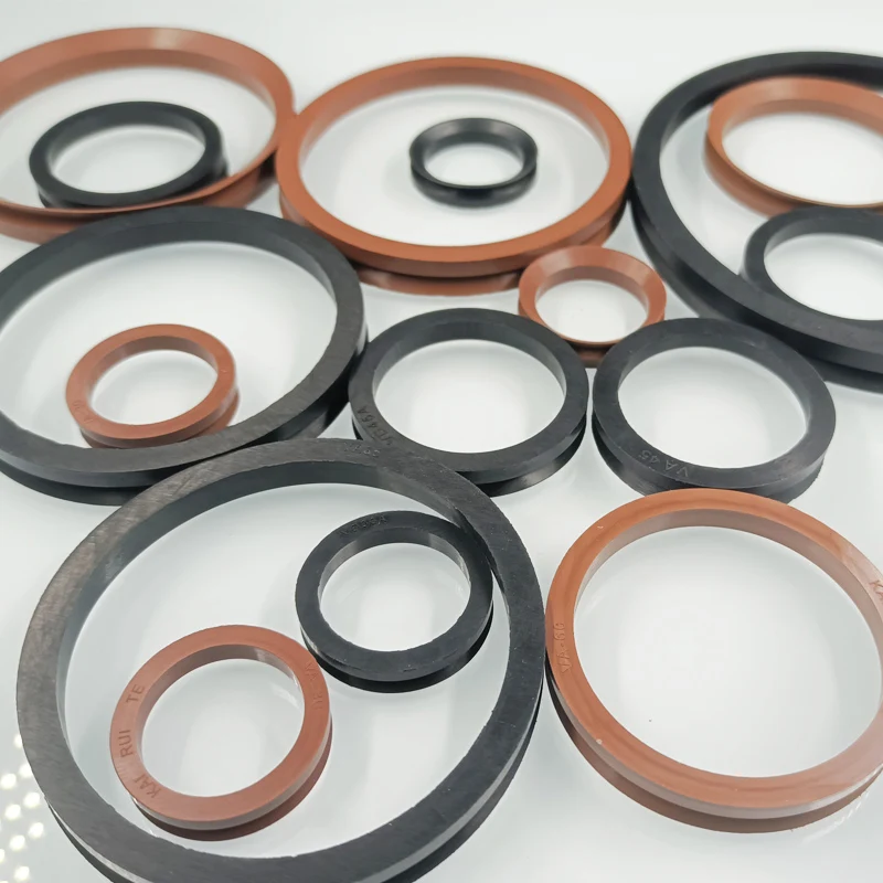 V-Typ VD Wasserdichtung VA125-250A - Gummi-Wellendichtungen für Pumpen/Ventile, NBR/FKM Material (Hohe Verschleißfestigkeit, OEM-Qualität) – Detail 4