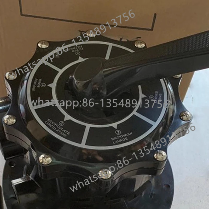 

Filter multi-directional six-way valve sand cylinder head accessories sand steel head factory direct sales