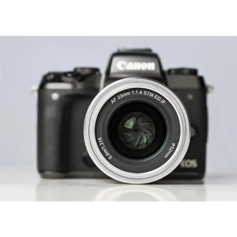 

New Viltrox EF-M 33mm F1.4 for Canon EOS M Mount Autofocus APS-C Prime Lens Dual Aperture