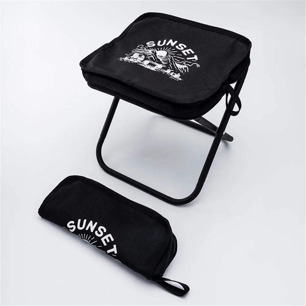 كراسي الشاطئ الصيد للطي السفر التخييم البراز تحميل 100 كجم مستقرة في الهواء الطلق المحمولة كرسي تخييم كرسي تخييم الأثاث
