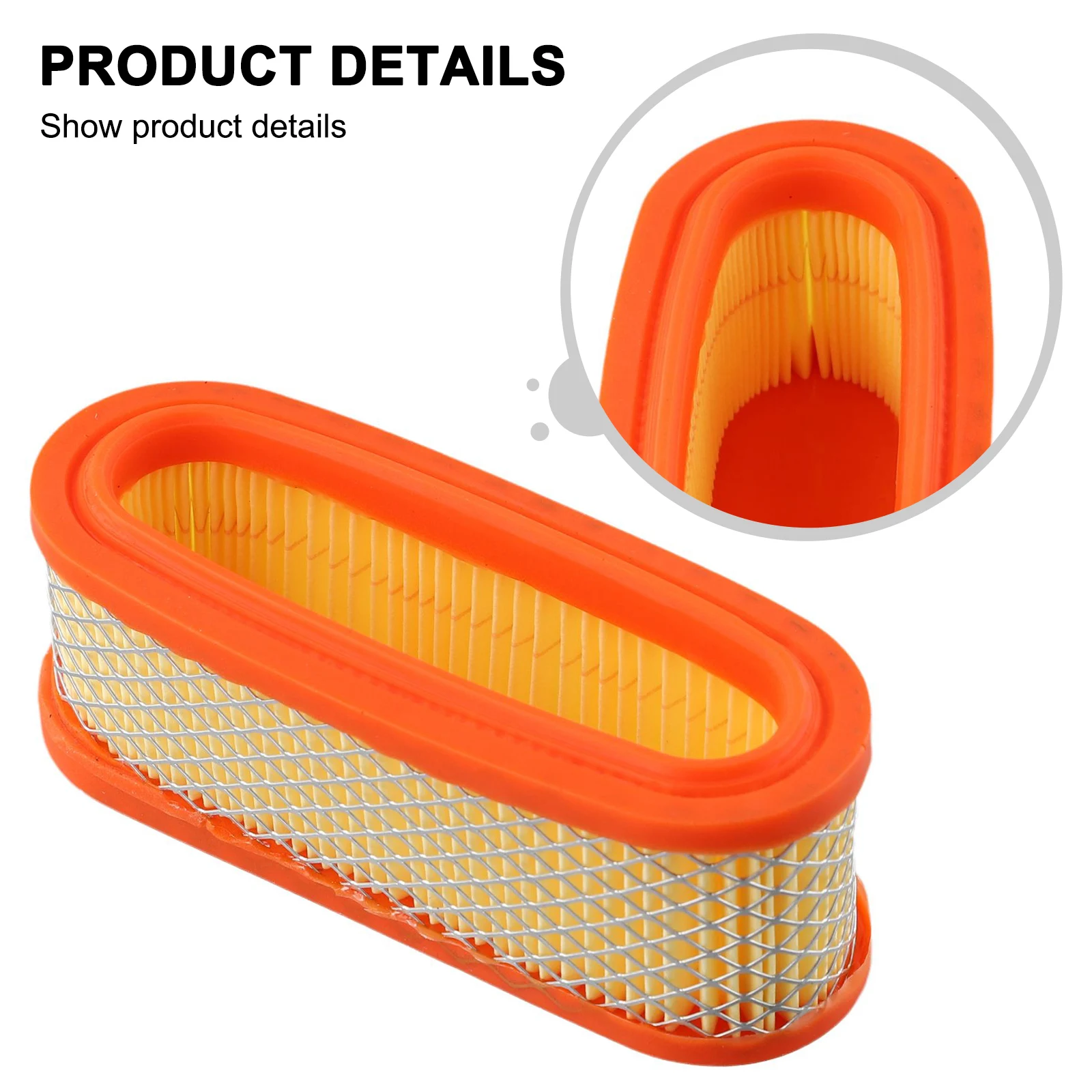 Parts Air Filter 1 Pack Lawn Mower Replacement Accessories Brand New Equipment Fits 118550421/0 Household New Tools 725VM