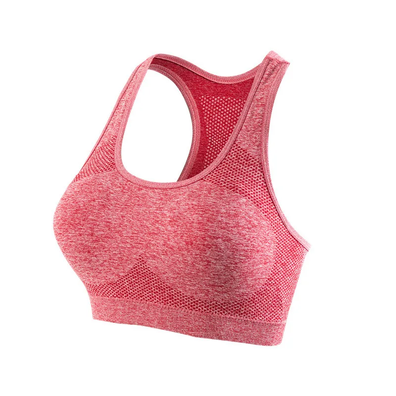 Push Up Sports Bra Women Fitness Running Vest Sports Seamless Underwear Shockproof Yoga Bra Quick Dry Brassiere Breathable Bra