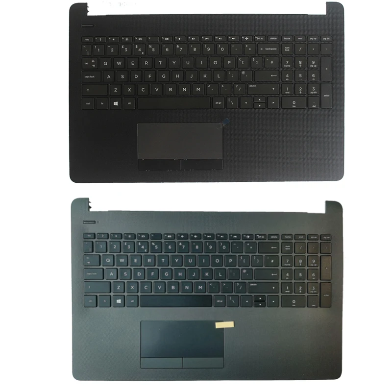 

New UK Keyboard For HP 15T 15Z 15-BR-BS-BU-BW 250 255 256 G6 L03442-001 AP2040001C1 TPN-C129 C130 With Palmrest Upper Cover