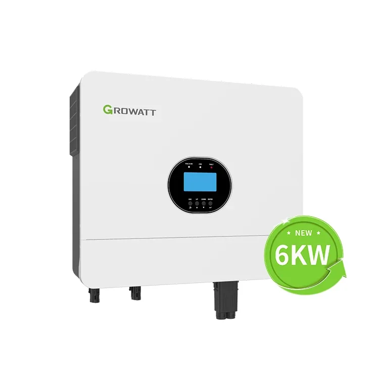 

Growatt Ready Ship 6kw Wholesale SPF 6000ES PLUS 6KW 6000W Dual MPP trackers Off Grid Hybrid Power Inverter For Solar System