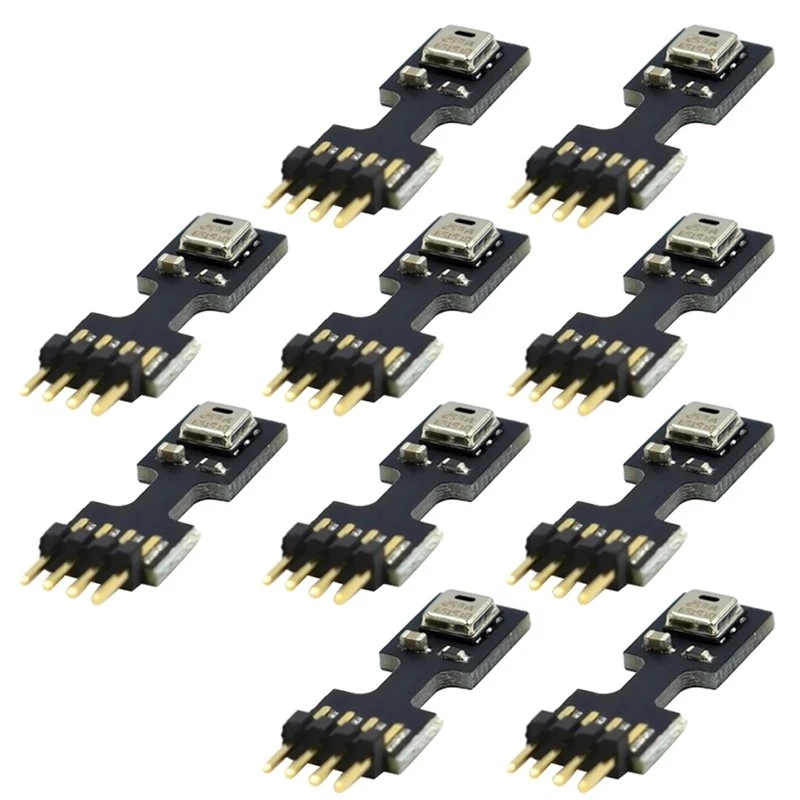 T24C ASAIR AHT25 Integrated Temperature And Humidity Sensor-10Pcs-Pack/Pin Type/Waterproof Dustproof/Temperature Compensation