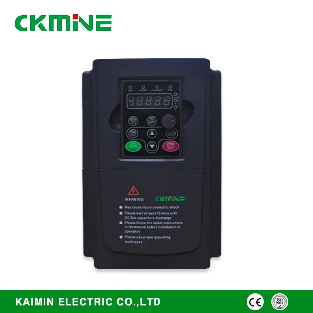 CKMINE KM7000 220v 5.5kw Ac Drive 380v 3 Phase Variable Frequency Inverter VFD Converter for Motor