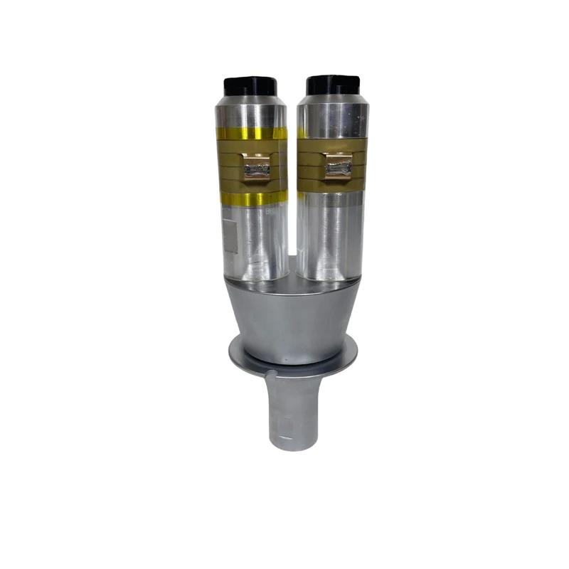 Non-woven Sewing Machine Ultrasonic Welding Transducer With Booster 15khz 4200w