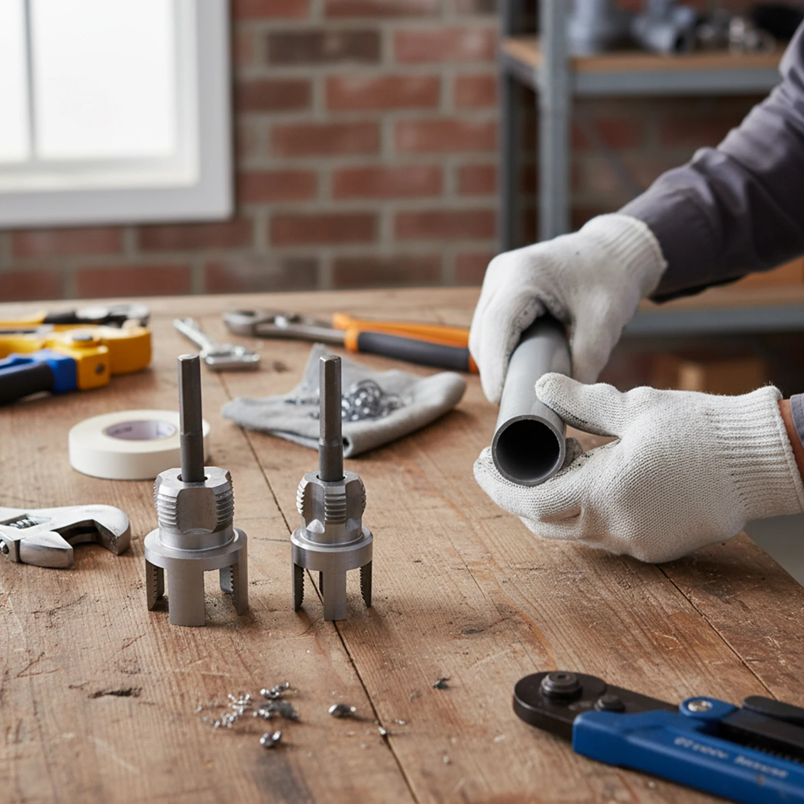 Adapter Internal External Threads Pipe Threading Tool Stable Threading Performance Prevent Leaks And Improve Flow