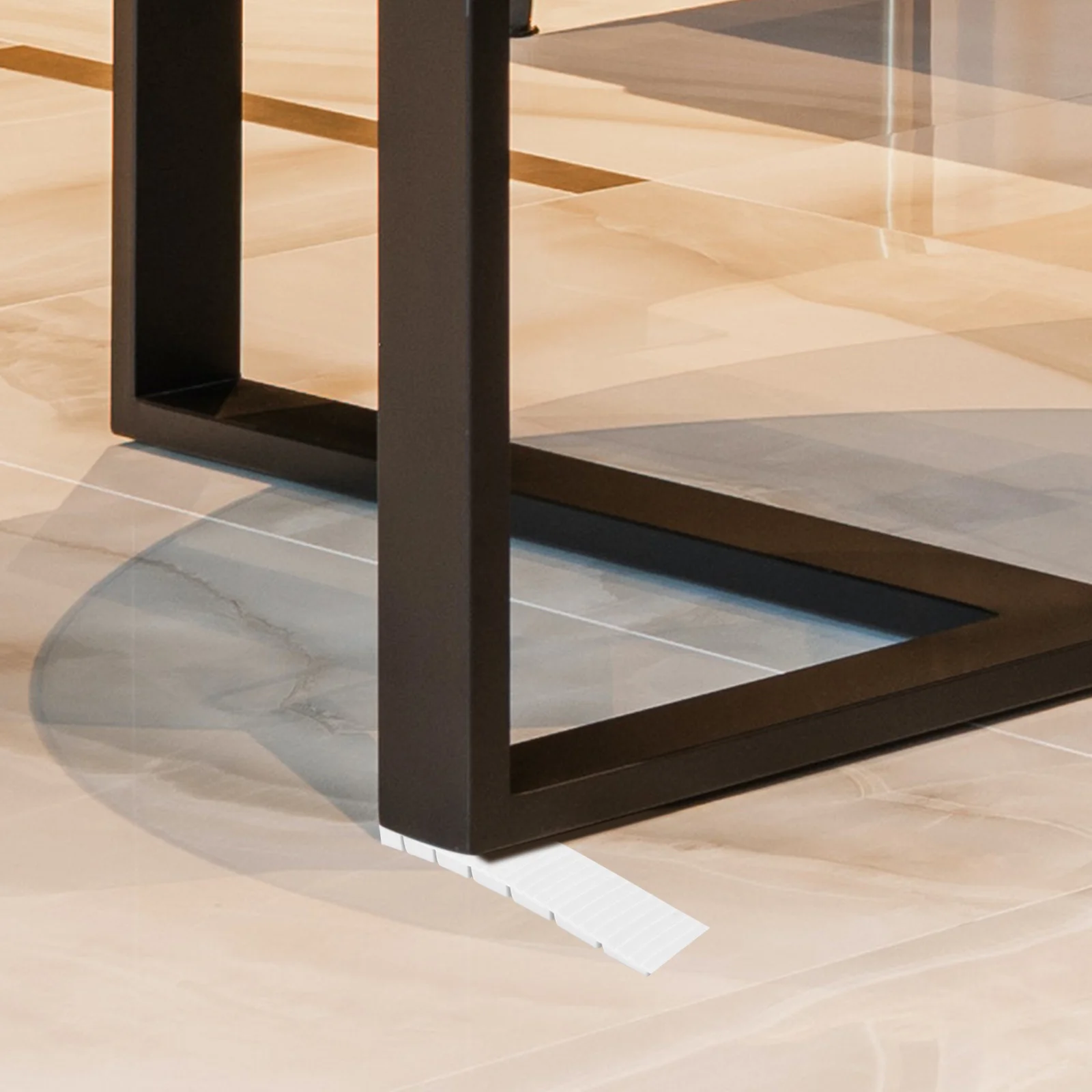 

20Pcs Furniture Leveling Shims Stable Sloping Design Anti-Slip Base for Doors Windows Cabinets Home Improvement DIY Levelers