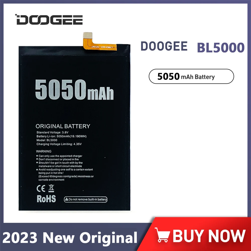 

New Original 5050mAh BL 5000 Battery For DOOGEE BL5000 High Quality Phone Batteries With Tracking Number