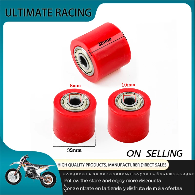 8mm /10mm Chain Roller Slider Tensioner Guide Rail, Suitable For Kayo T2 T4 t4l Pit Soil Mini Bike ATV