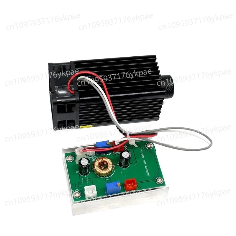 520Nm Green Point Industrial Laser, High Power 1000mW Head Adjustable Focus