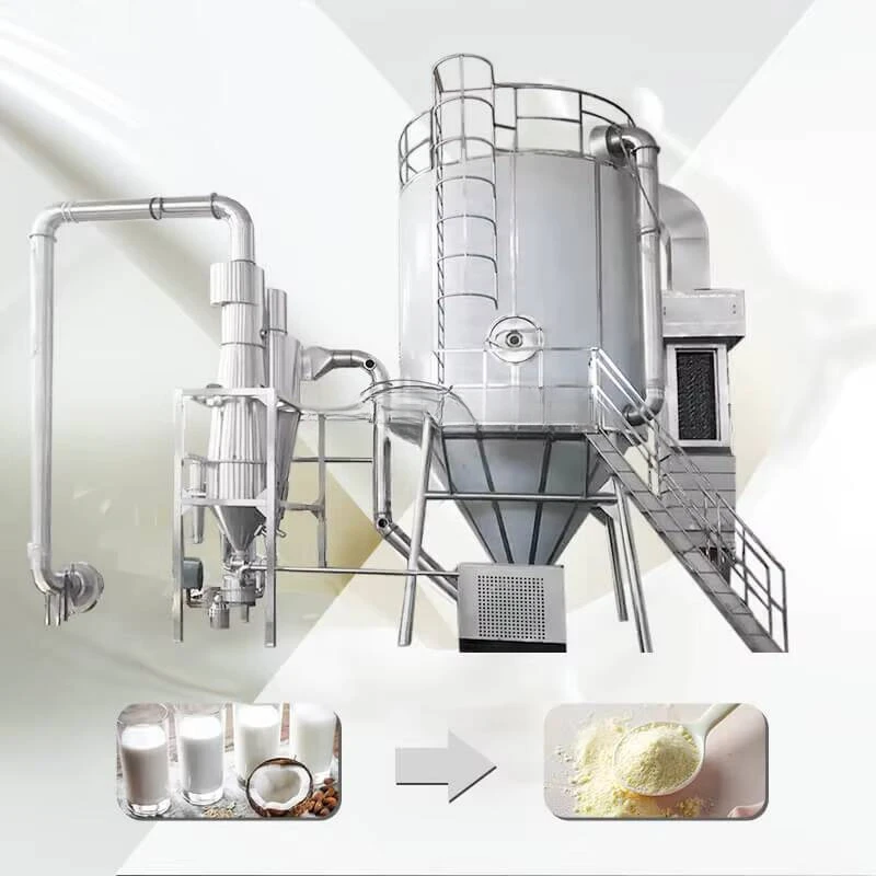 Energy-Saving And Efficient Industrial Drying Equipment Whey Protein Milk Centrifugal Powder Spray Dryer