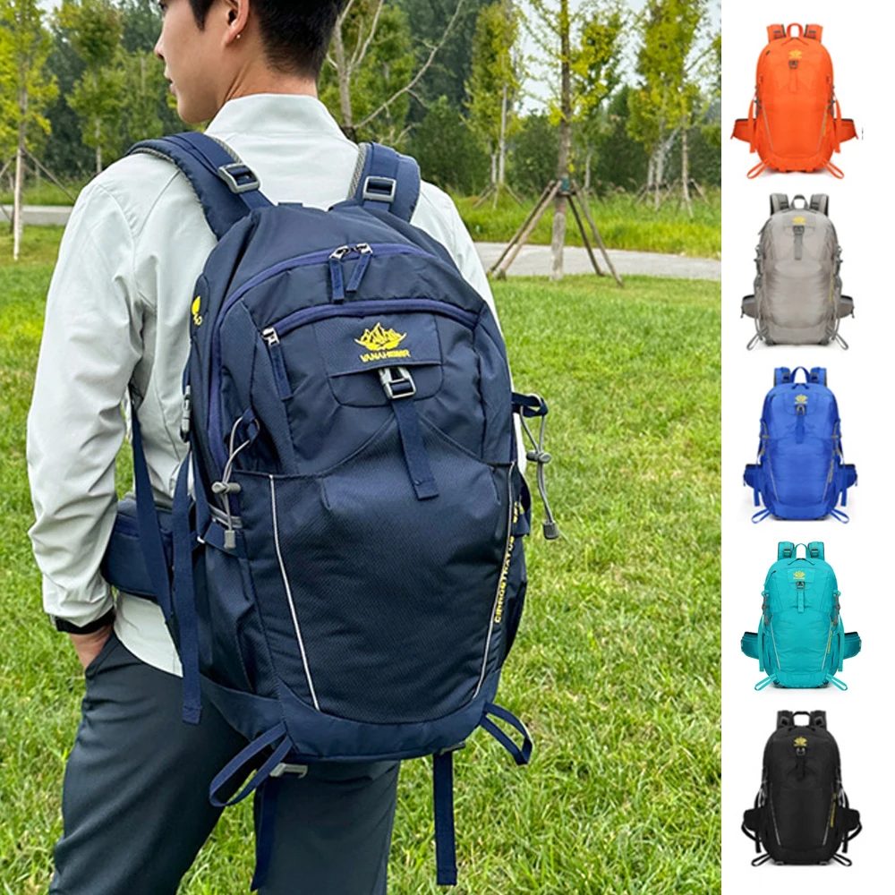 

Outdoor Climb Bag, Rainproof Nylon Wear-Resistant,Multifunctional Camping, Cycling,Travel,Large Capacity Hiking Sports Backpack