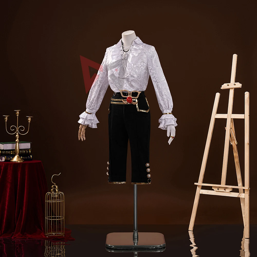 الهوية الجديدة V خوسيه بادن الضابط الأول تأثيري حلي قميص معطف السراويل لعبة حفلة الهالوين مخصص