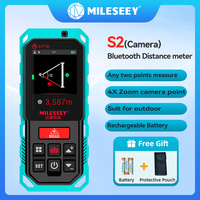 Mileseey S2 Outdoor Laser Distance Meter Professional Bluetooth Rangefinder 200M Measure Device with Camera, For Any Two Point
