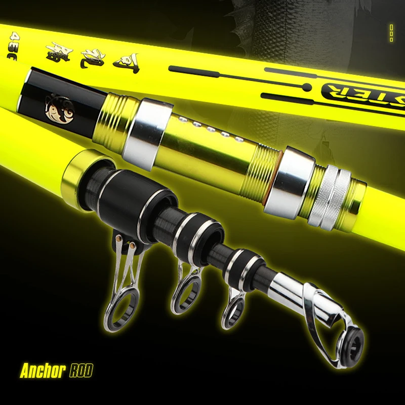 

Rock Fishing Rod 3.6m/4.5m Sea Fishing Heavy Carbon Rods Super Hard Telescopic Spinning Fishing Rod Long Casting Anchor Pole