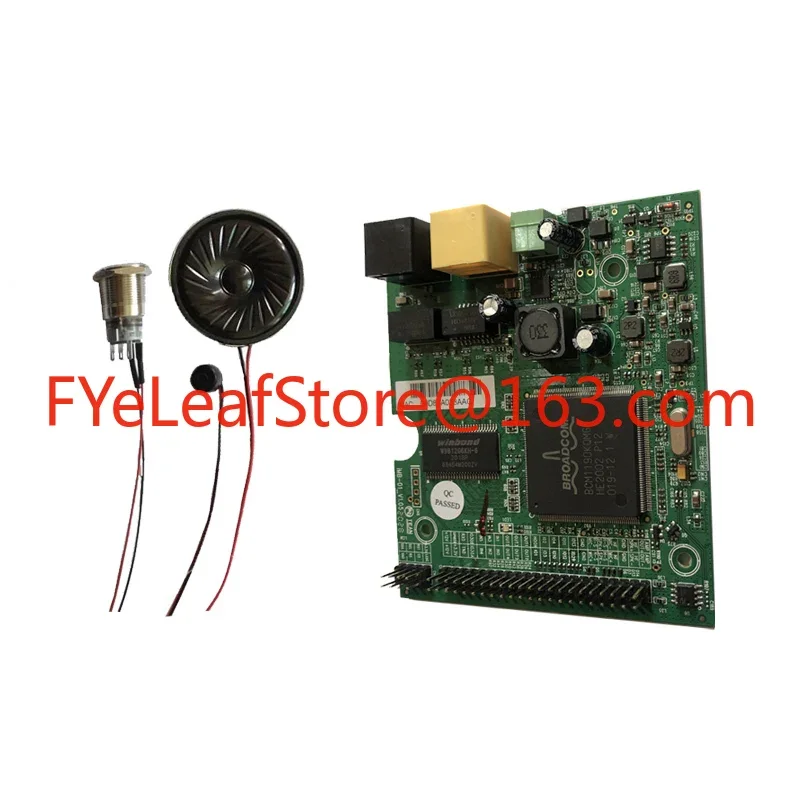 

IP Intercom PCB Board VoIP Emergency Intercom PCB SIP PCB Control Board with Mic Speaker Emergency Button
