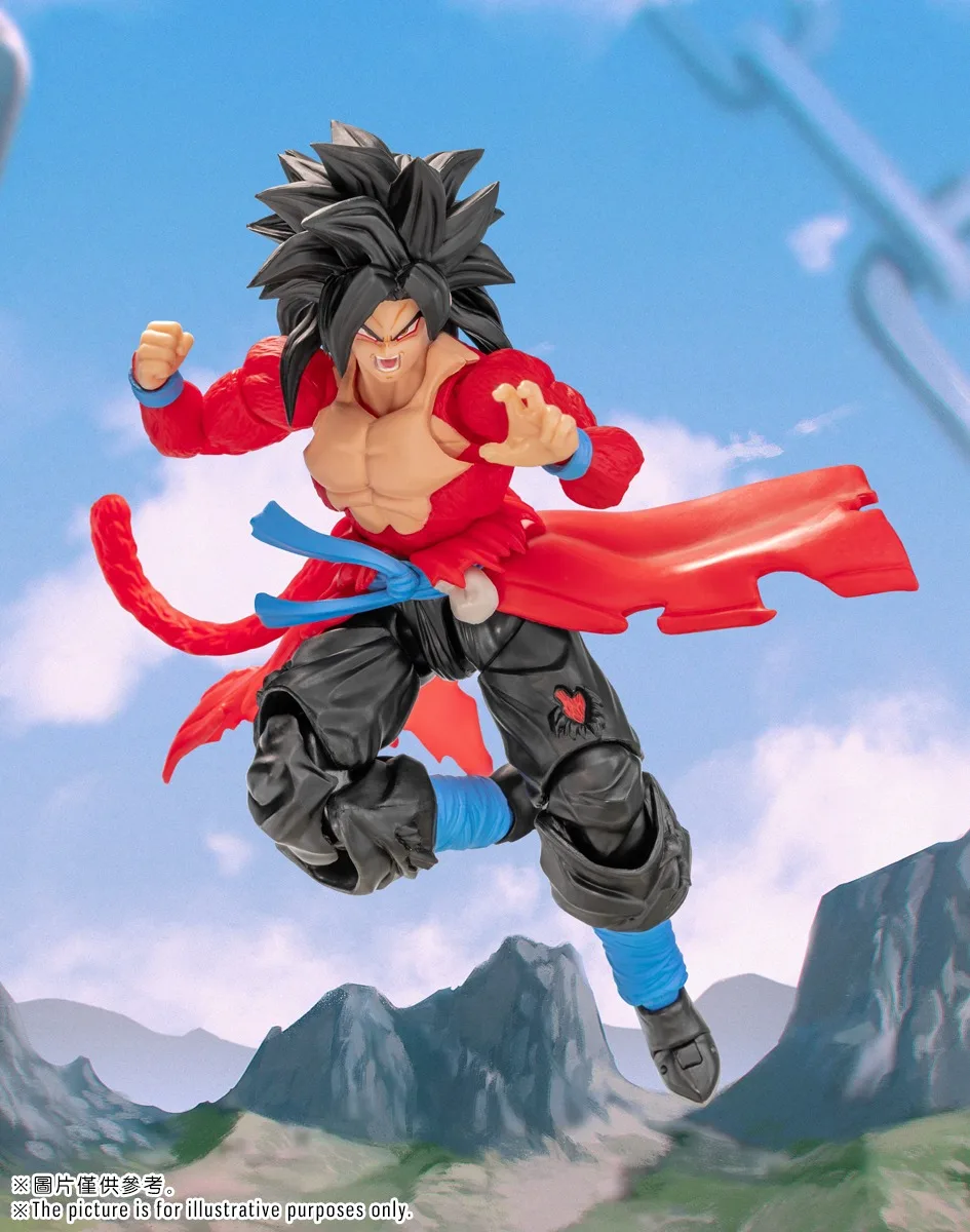 In Stock Demoniacal Fit Dragon Ball Figures Legendary Berserker Anime Custom Son Goku Action Figure SHF SSJ4 Super Saiyan 4 Toys