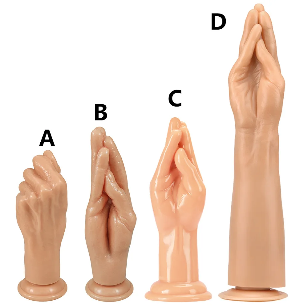 Dildo Erótico en Forma de Puño de Mano, Juguete Sexual para Adultos, Tapón Anal, Masturbadores para Hombre, Masajeador de Próstata para Hombre, Sexshop Gay