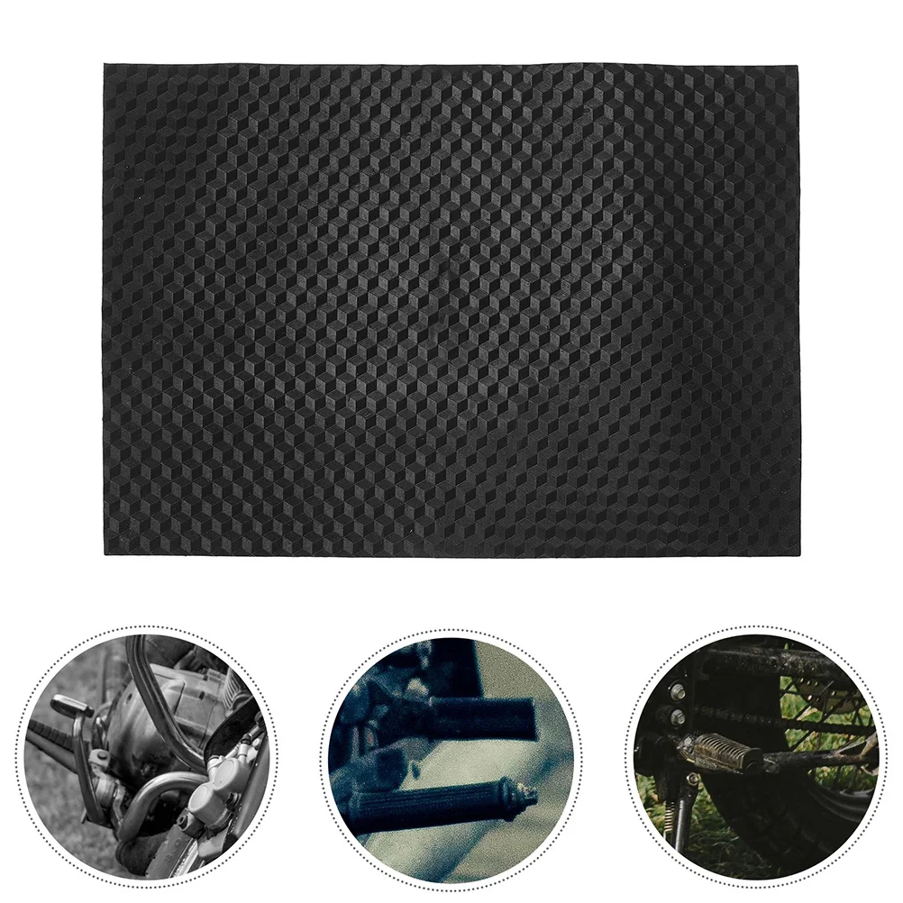 

Electric Scooter Floor Mat Non-Slip Durable Rubber Universal Fit All Weather Motorcycle Footrest Pad Safety Accessory