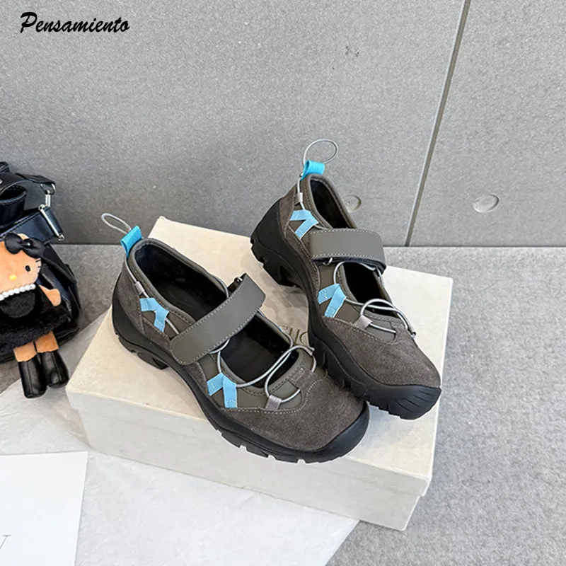 

Модные разноцветные женские лоферы Мэри Джейн на плоской подошве, весенне-осенние повседневные удобные балетки на танкетке с мягкой подошвой