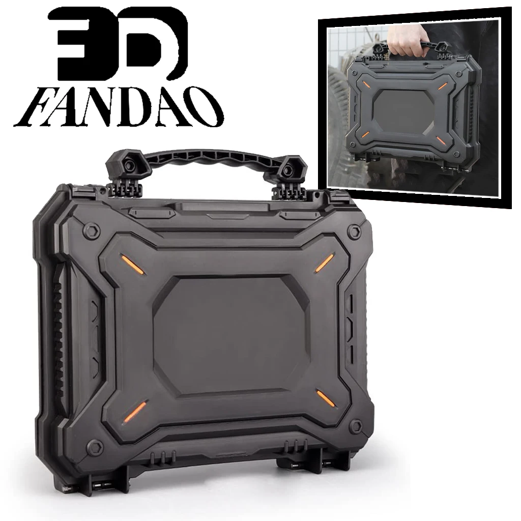 Tactical Camera Protection Case Airsoft Paintball Shooting Gun Case Safe Carrying Case Waterproof Tool Storage Box