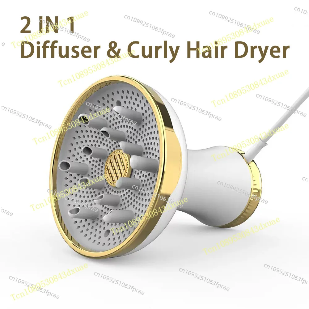 Portable Windshield Hair Dryer Anti-Frizz Styling Tool For Curly Thick Household Hair Care Use