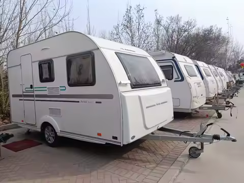 Best Price New Customized Mobile Motorhome Camper Travel Truck With Caravan RV Car