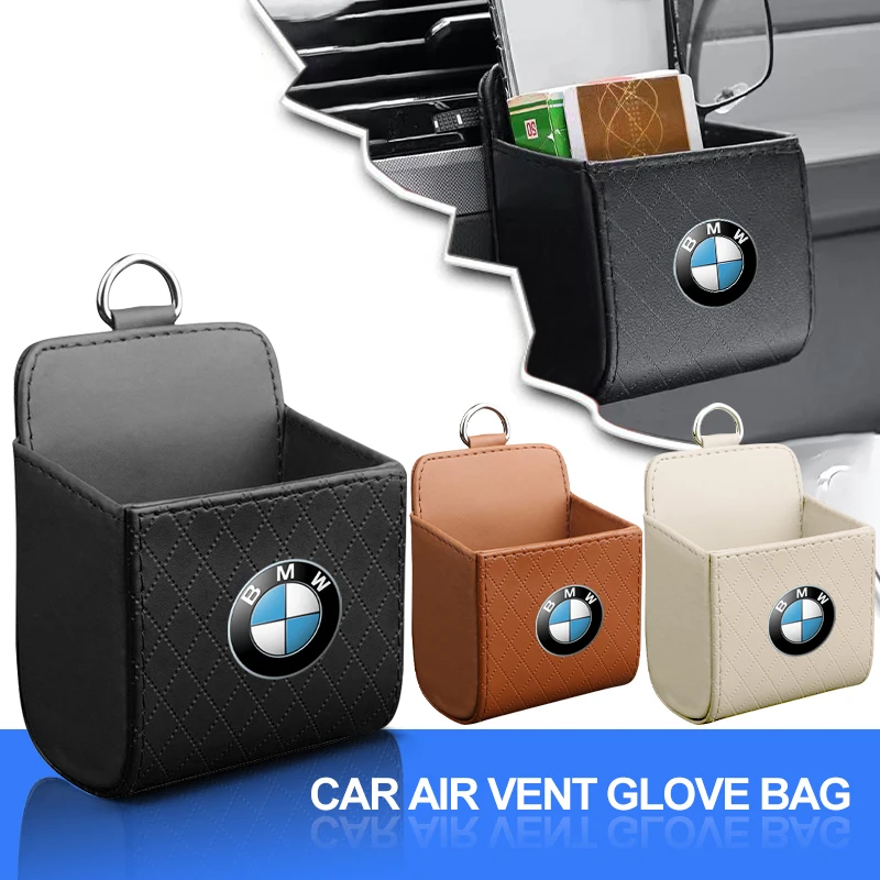 Car Air Outlet Storage Box Phone Glasses Organizer Car Goods For BMW F07 F48 F39 F34 F40 F45 F46 G30 G20 G32 E70 E71 E66 E65 Z4