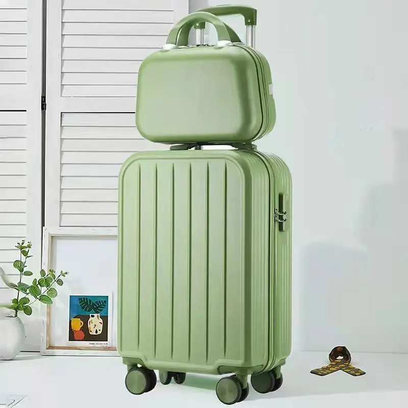 Suitcase, Women's Trolley Suitcase, Small Fresh Student Lockbox, Suitcase, Sturdy and Durable, Men's Suitcase