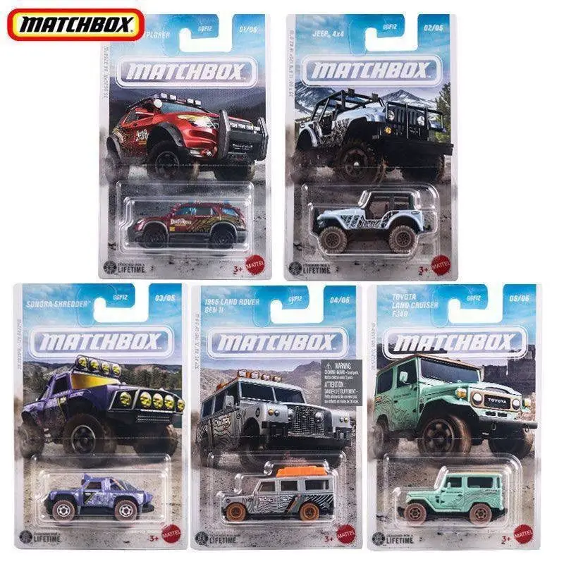 

Original 2026 Matchbox GGF12 FORD EXPLORER 1965 LAND ROVER JEEP 1:64 Scale Die-Cast Alloy Collect Car Models In Stock