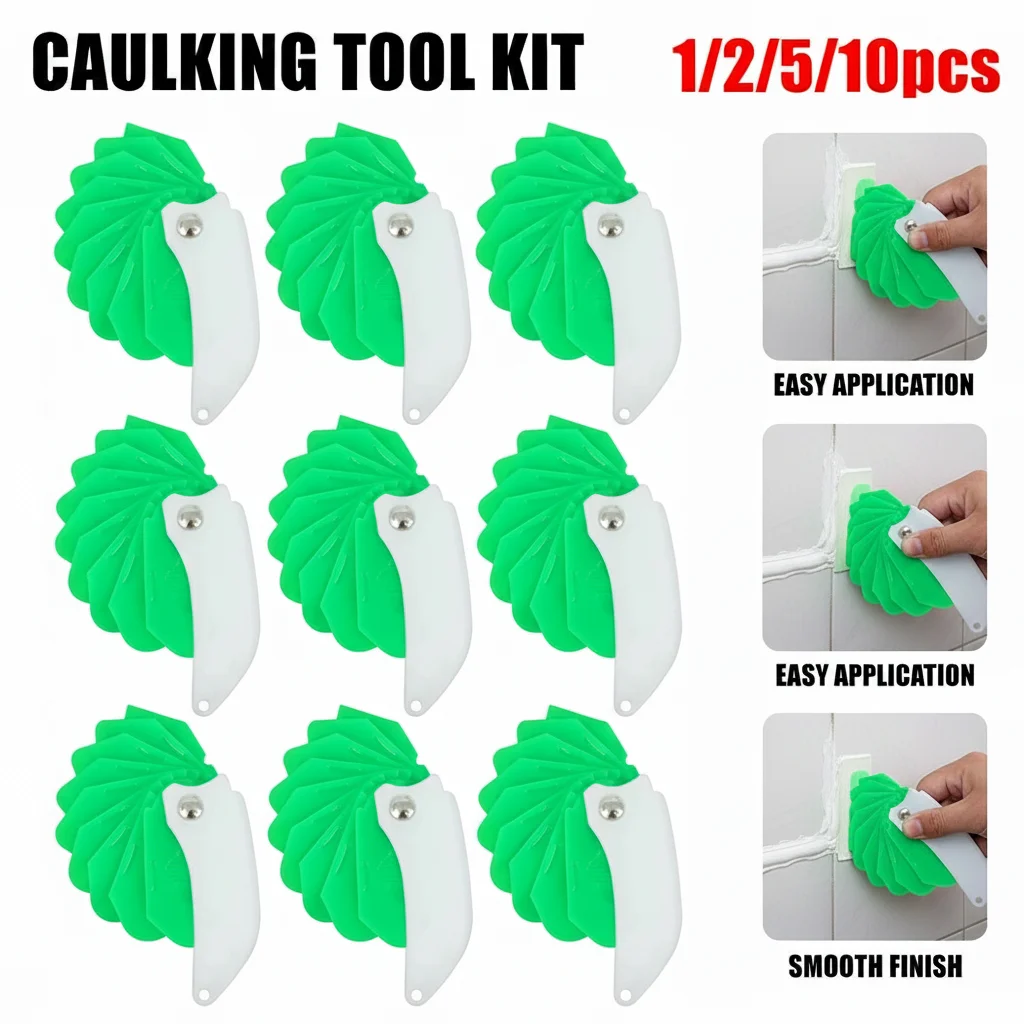 9-in-1 Multifunctional Scratching Board Glass Glue Trimming Device Structural Glue Decoration Tool for Home Improvement