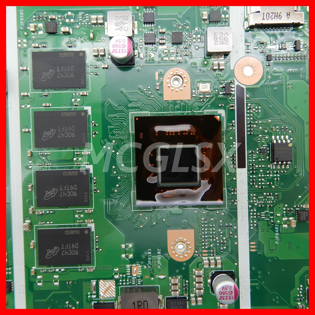 X540MA Notebook Mainboard For ASUS VivoBook X540M A540M X540MA X540MAR X540MAS Laptop Motherboard With N5000 CPU 4GB-RAM