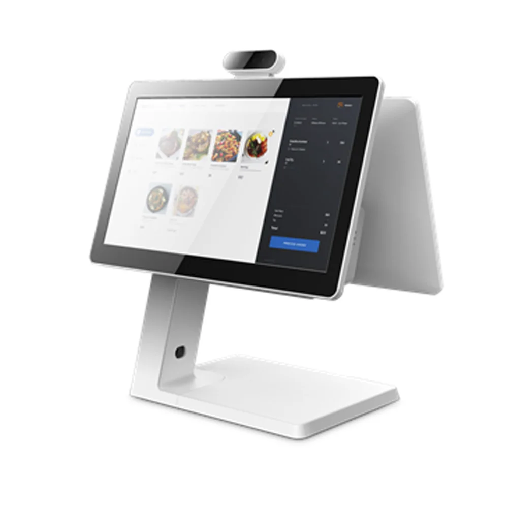 All-in-one Retail POS Solution for Aliexpress, New Design Windows OS Quad-core 2.0GHz CPU Bluetooth 5.2